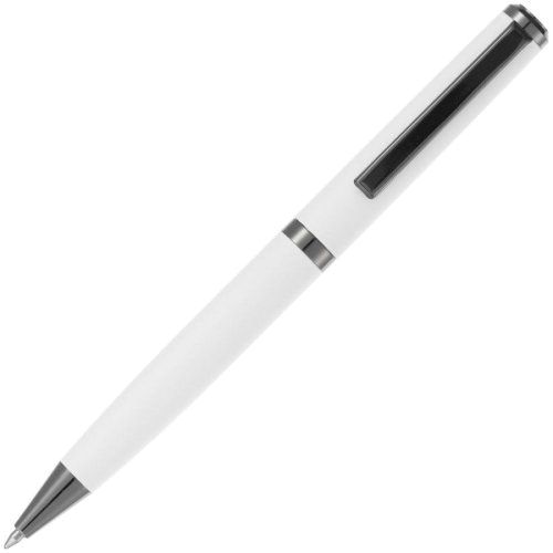 Ручка шариковая Inkish Gunmetal в футляре, белая