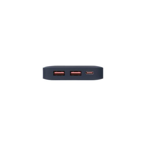 Внешний аккумулятор с подсветкой Анкор Плюс PD (Ancor PD Plus) 10000 mAh, синий