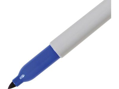 Sharpie Fine Point маркер, белый/синий
