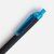 Ручка шариковая Prodir QS01 PRT-T Soft Touch, черная с голубым Ручка шариковая Prodir QS01 PRT-T Soft Touch, черная с голубым