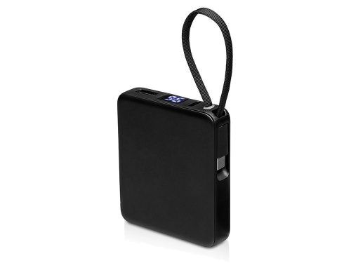 Внешний аккумулятор со встроенным кабелем USB-C Дэнси, 5000 мАч
