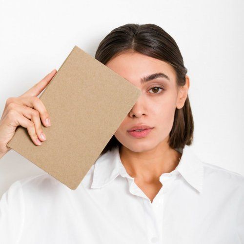 Ежедневник Ecobook недатированный из крафтовой бумаги