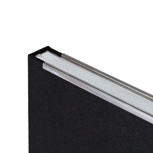 Ежедневник Frame Metal, недатированный, черный