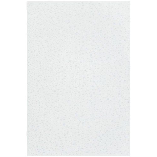 Плед Snowspot Fluffy, белый с люрексом