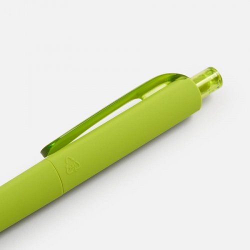 Ручка шариковая Prodir DS8 PRR-T Soft Touch, зеленая