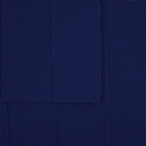 Плед Rombus, темно-синий (сапфир)