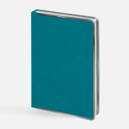 Ежедневник Metal Frame на заказ, датированный, бирюзовый