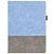 Ежедневник Horizon, недатированный, серый с голубым