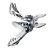 Мультитул Skeletool, серебристый Мультитул Skeletool, серебристый