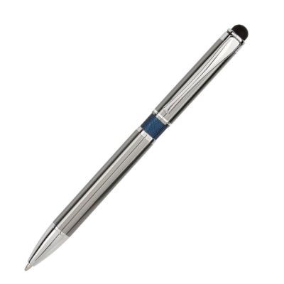 Подарочный набор Marseille soft touch/iP, синий (ежедневник недат А5, ручка)