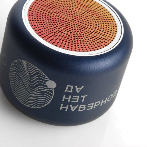 Беспроводная колонка Пэшн (Passion) 80dB 600 mAh (Bluetooth 5.4), синяя