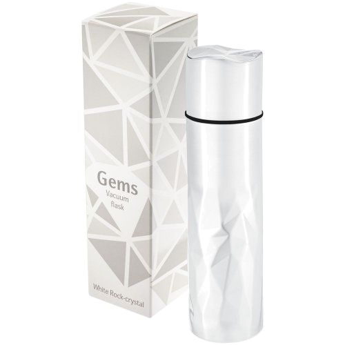 Термос Gems White Rock Crystal, белый горный хрусталь