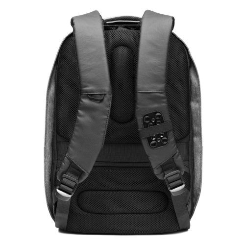 Бизнес рюкзак Leardo Plus с USB разъемом, серый/серый