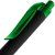 Ручка шариковая Prodir QS01 PRT-T Soft Touch, черная с зеленым Ручка шариковая Prodir QS01 PRT-T Soft Touch, черная с зеленым
