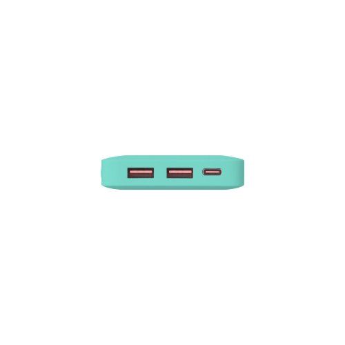 Внешний аккумулятор с подсветкой Анкор Плюс PD (Ancor PD Plus) 10000 mAh, бирюзовый