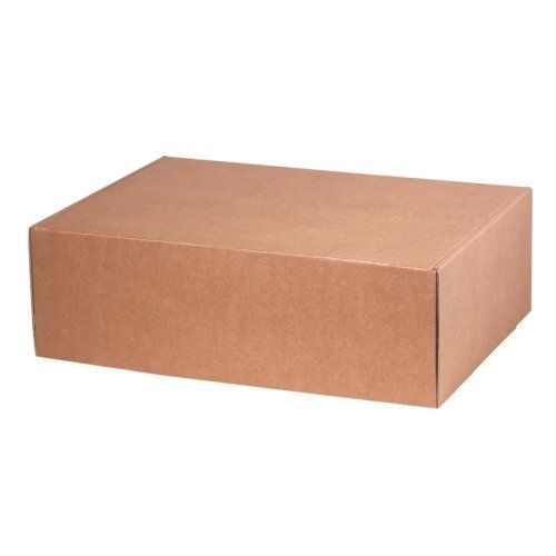 Подарочная коробка универсальная средняя, крафт, 345 х 255 х 110мм