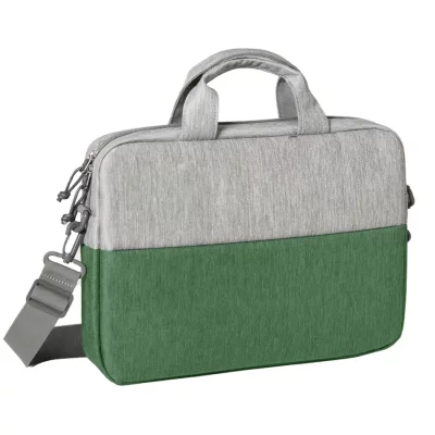 Конференц-сумка BEAM NOTE, серый/зеленый, 39х30х6.5 см, ткань верха:100% полиамид, под-д:100%полиэст
