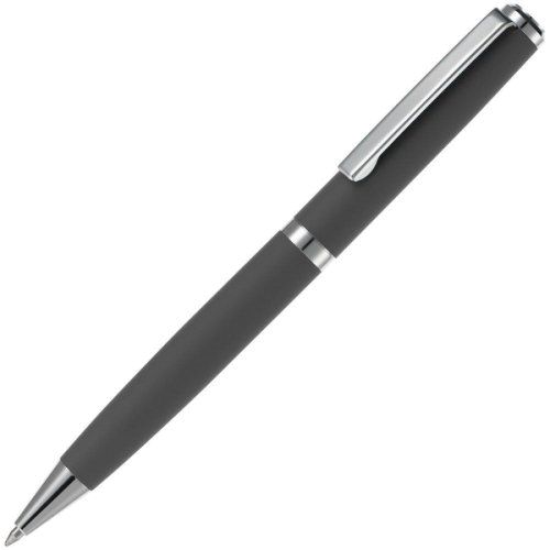 Ручка шариковая Inkish Chrome в футляре, серая