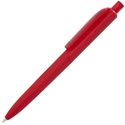 Ручка шариковая Prodir DS8 PRR-T Soft Touch, красная