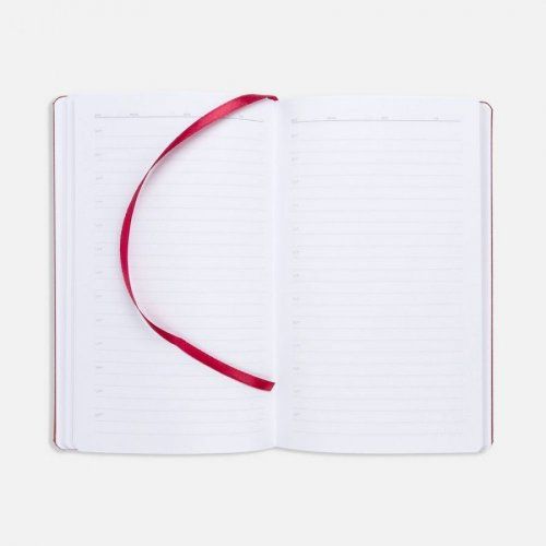 Ежедневник Nova Round, недатированный, красный