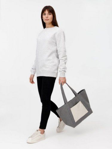 Шопер Shophop, серый с неокрашенным