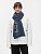 Шарф на заказ InRib Grand, XXL, полушерсть