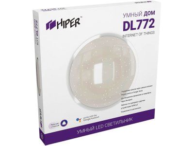 Умная потолочная лампа HIPER IoT Light DL772