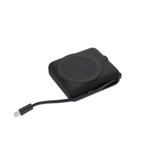 Внешний аккумулятор с подсветкой Риттер PD (Ritter PD) 10000mAh с функцией беспроводной зарядки 15W, черный