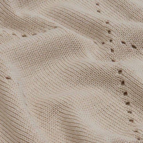 Плед Calado, бежевый (слоновая кость)