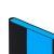 Ежедневник Bookmark, недатированный, черный с голубым Ежедневник Bookmark, недатированный, черный с голубым