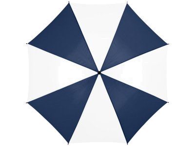 Зонт Barry 23 полуавтоматический, темно-синий/белый