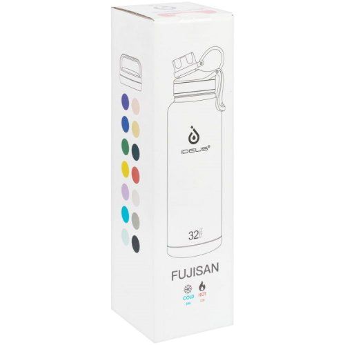 Термобутылка Fujisan XL 2.0, белая (молочная)