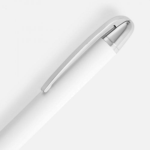 Ручка шариковая Arc Soft Touch, белая