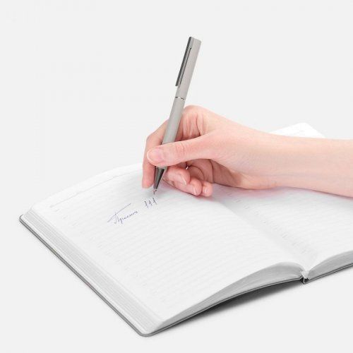 Ручка шариковая Blade Soft Touch, серая