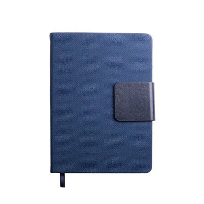 Ежедневник недатированный Mod, А5, темно-синий, кремовый блок