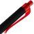 Ручка шариковая Prodir QS01 PRT-T Soft Touch, черная с красным Ручка шариковая Prodir QS01 PRT-T Soft Touch, черная с красным