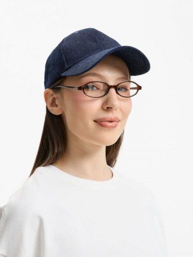 Бейсболка Denimate, темно-синяя