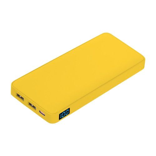 Внешний аккумулятор с подсветкой Анкор Плюс PD (Ancor PD Plus) 10000 mAh, желтый