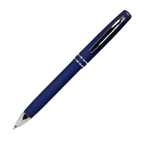 Подарочный набор Portobello/Rain синий (Ежедневник недат А5, Ручка, Смарт браслет, Внешний аккумулятор)