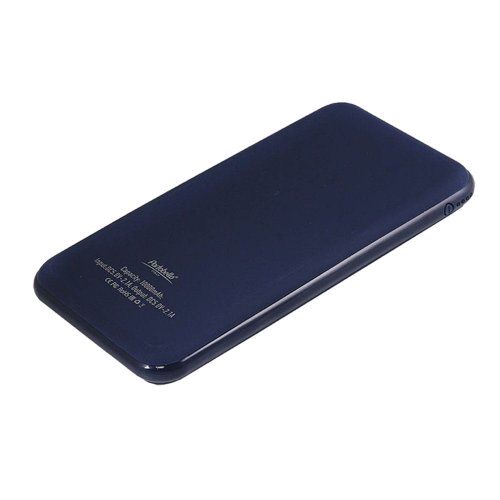Внешний аккумулятор, Grand PB, 10000 mAh, синий, подарочная упаковка с блистером