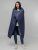 Плед-пончо для пикника SnapCoat, синий Плед-пончо для пикника SnapCoat, синий
