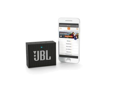Портативный динамик GO с функцией Bluetooth, JBL, JBLGOBLK