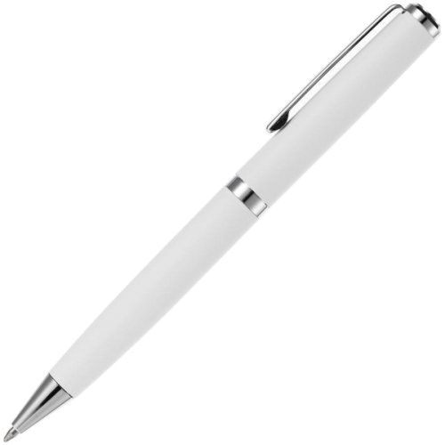 Ручка шариковая Inkish Chrome в футляре, белая
