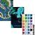 Плед Multicolor Net на заказ, S, акрил Плед Multicolor Net на заказ, S, акрил