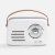 Bluetooth-колонка с радио Retronica, белая