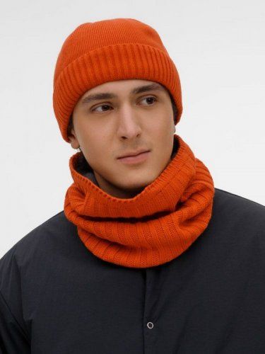 Снуд ComFleece, темно-оранжевый (кирпичный)