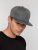 Бейсболка Snapback с прямым козырьком, серая Бейсболка Snapback с прямым козырьком, серая