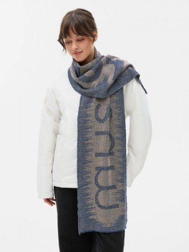 Шарф Denim XL на заказ, полушерсть