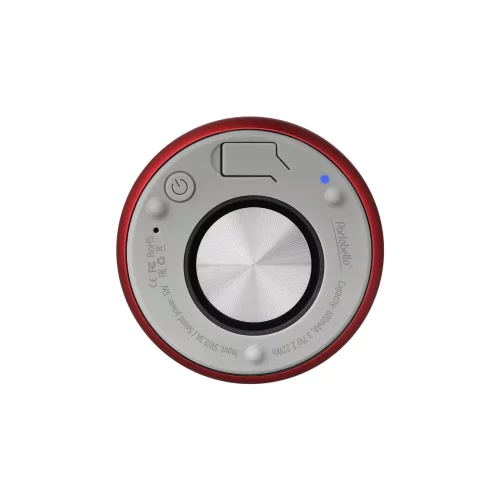 Беспроводная колонка Пэшн (Passion) 80dB 600 mAh (Bluetooth 5.0), красная