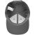 Бейсболка Snapback с прямым козырьком, серая Бейсболка Snapback с прямым козырьком, серая